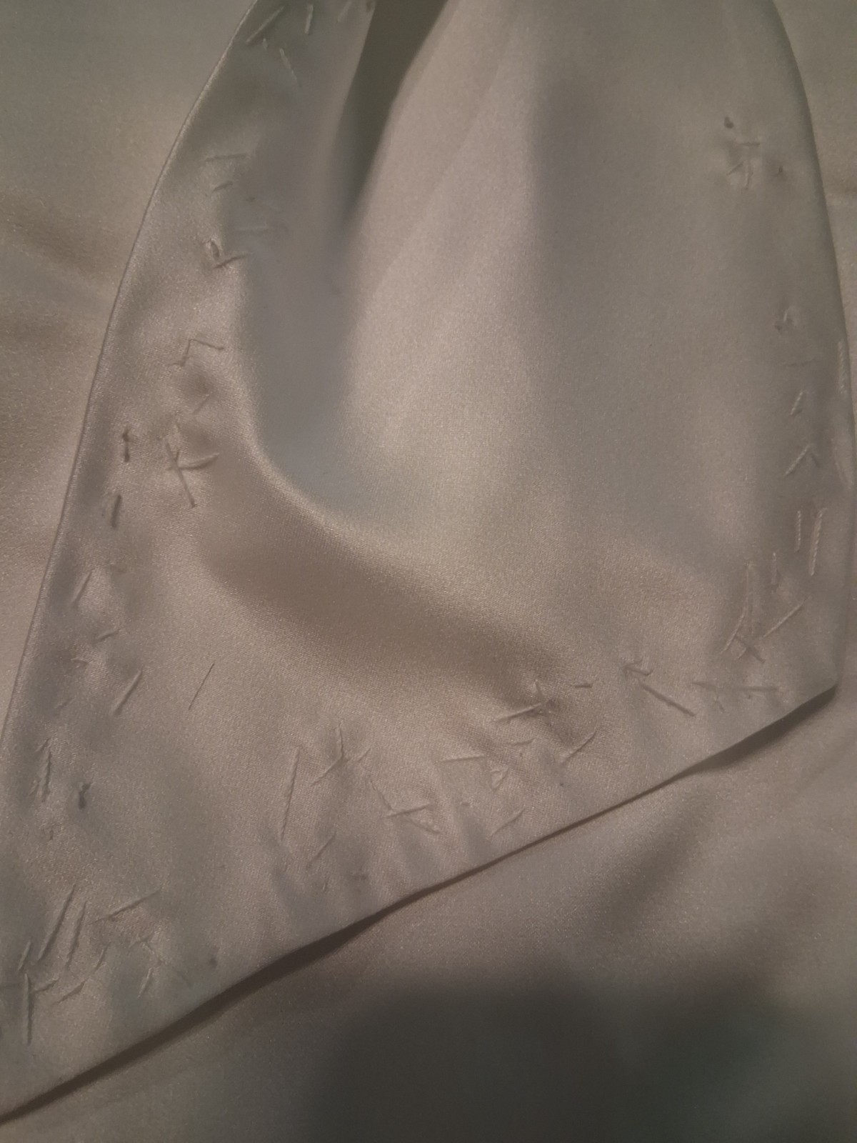 Bonny Wedding Dress Gown Modest high neck white beaded Used size 8
