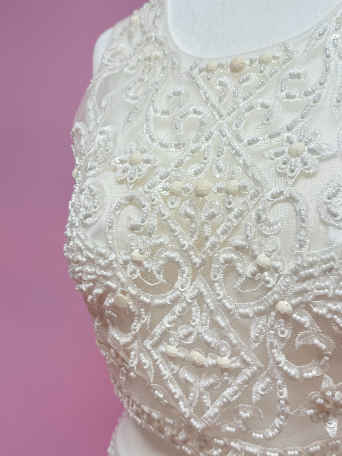 Destination Bridal White/Ivory Gown Size 8