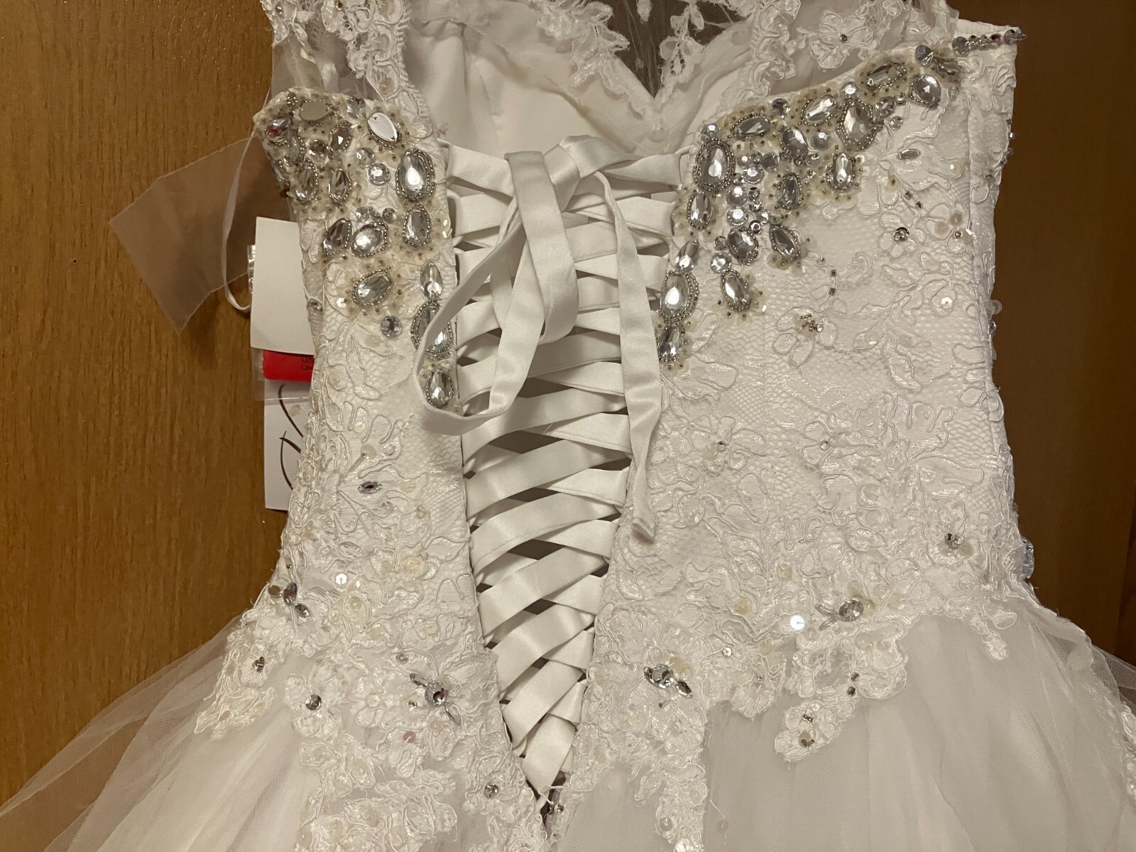 Morilee crystal and tulle wedding ballgown NWT