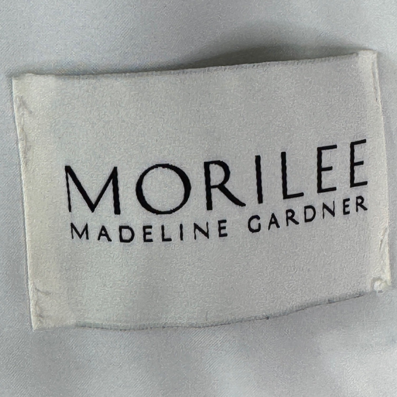 Mori Lee Madeline Gardiner Wedding Dress Lace Beaded Belt V Neck Sleeveless 10