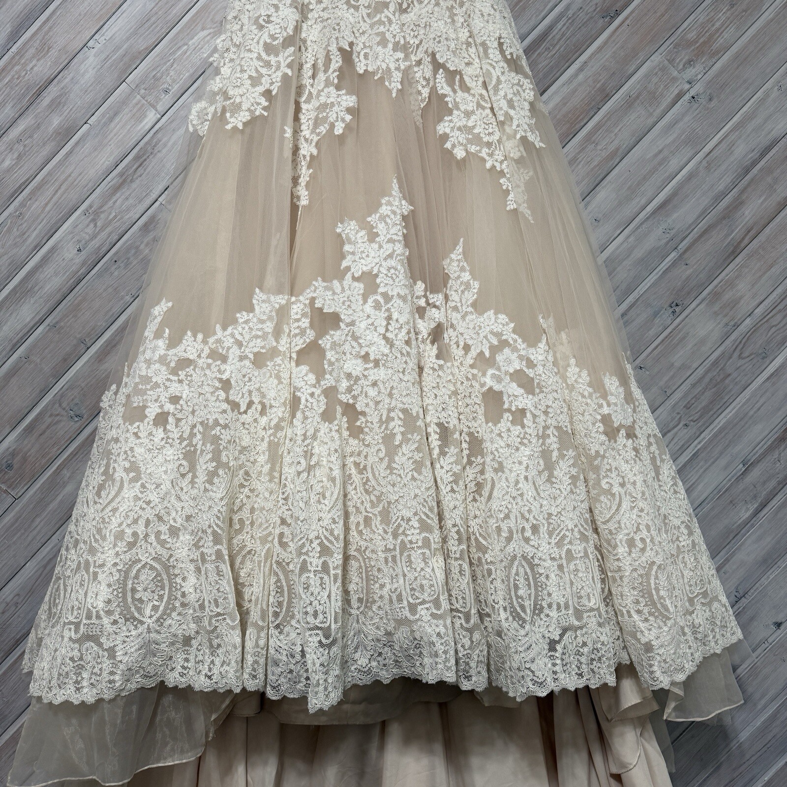 Designer Strapless Wedding Gown, Dress, Morilee By Madeline Gardner, Petite