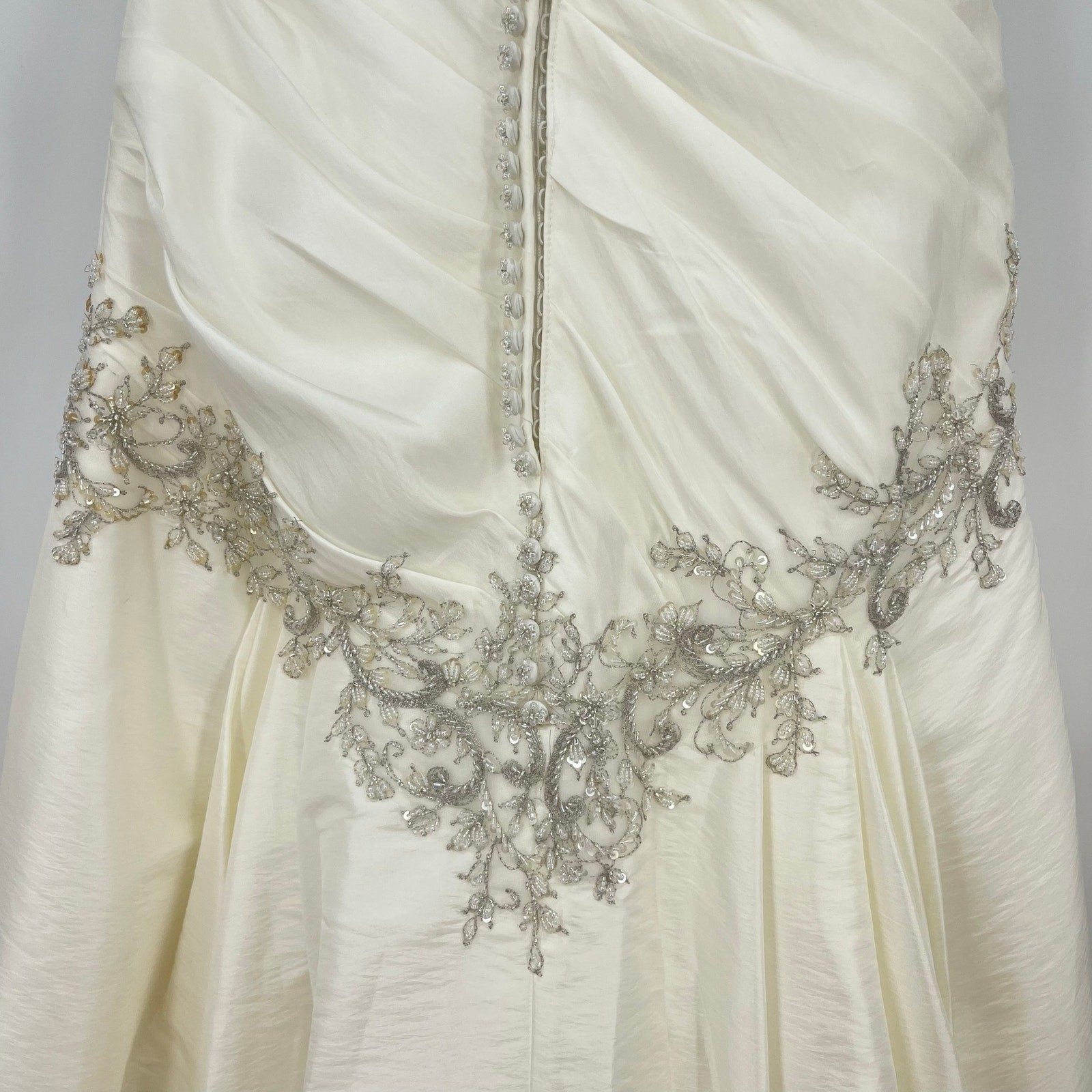 Casablanca Bridal | NWT Strapless Beaded Wedding Dress 1870 Size 12