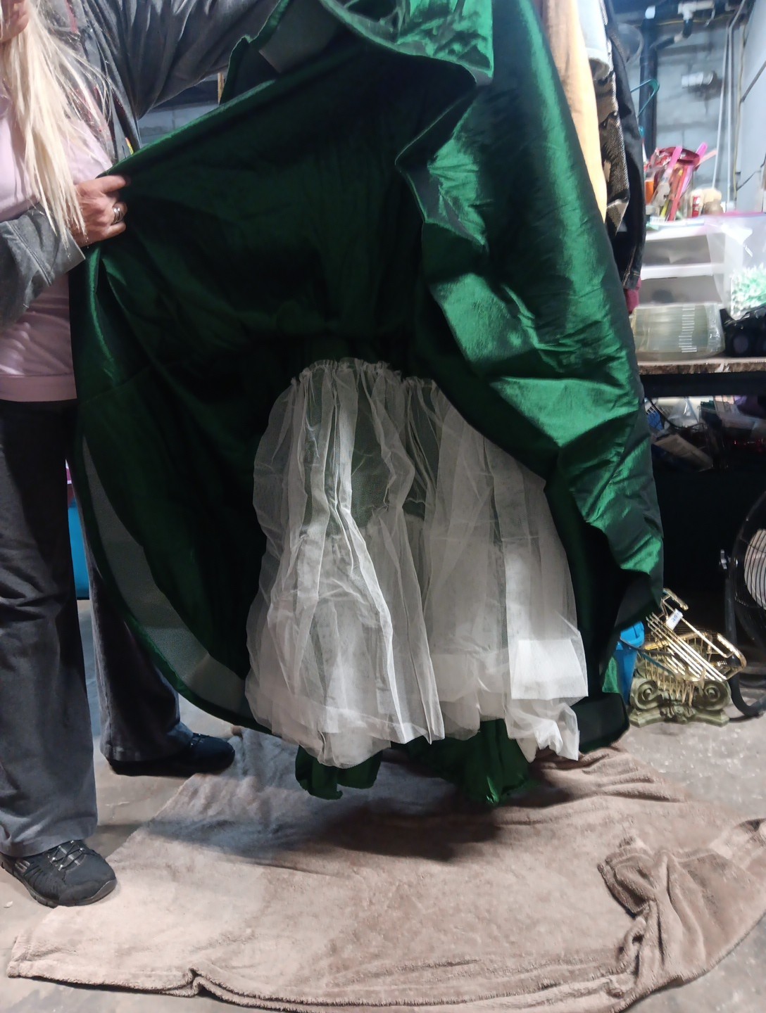 High Neck Gown Size 18