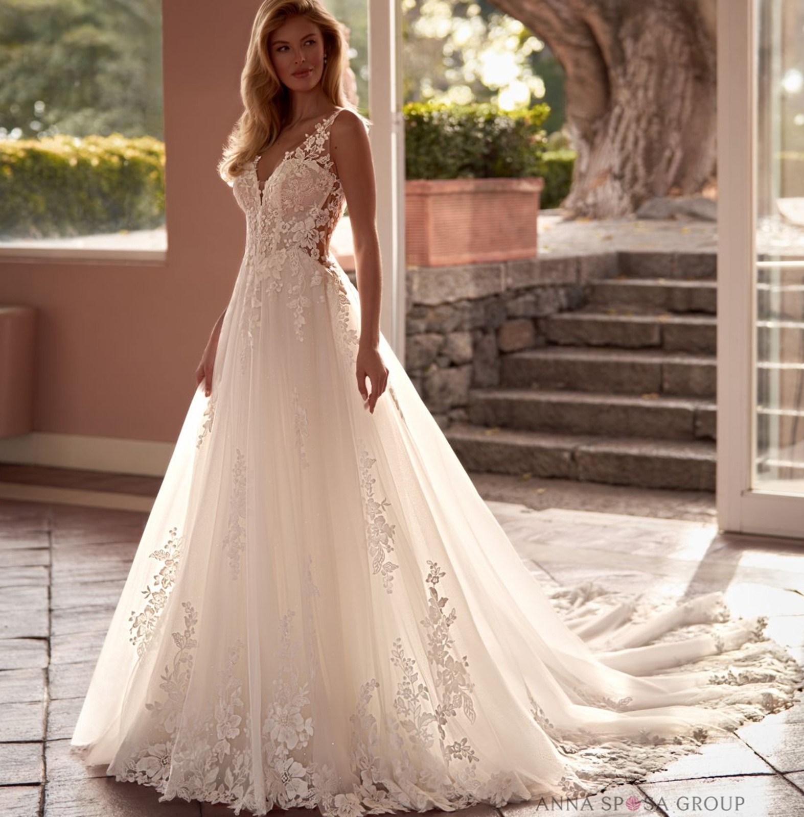 2026 glitter lace wedding dress wedding dress 32-60 straps ivory buttons N. Measurement