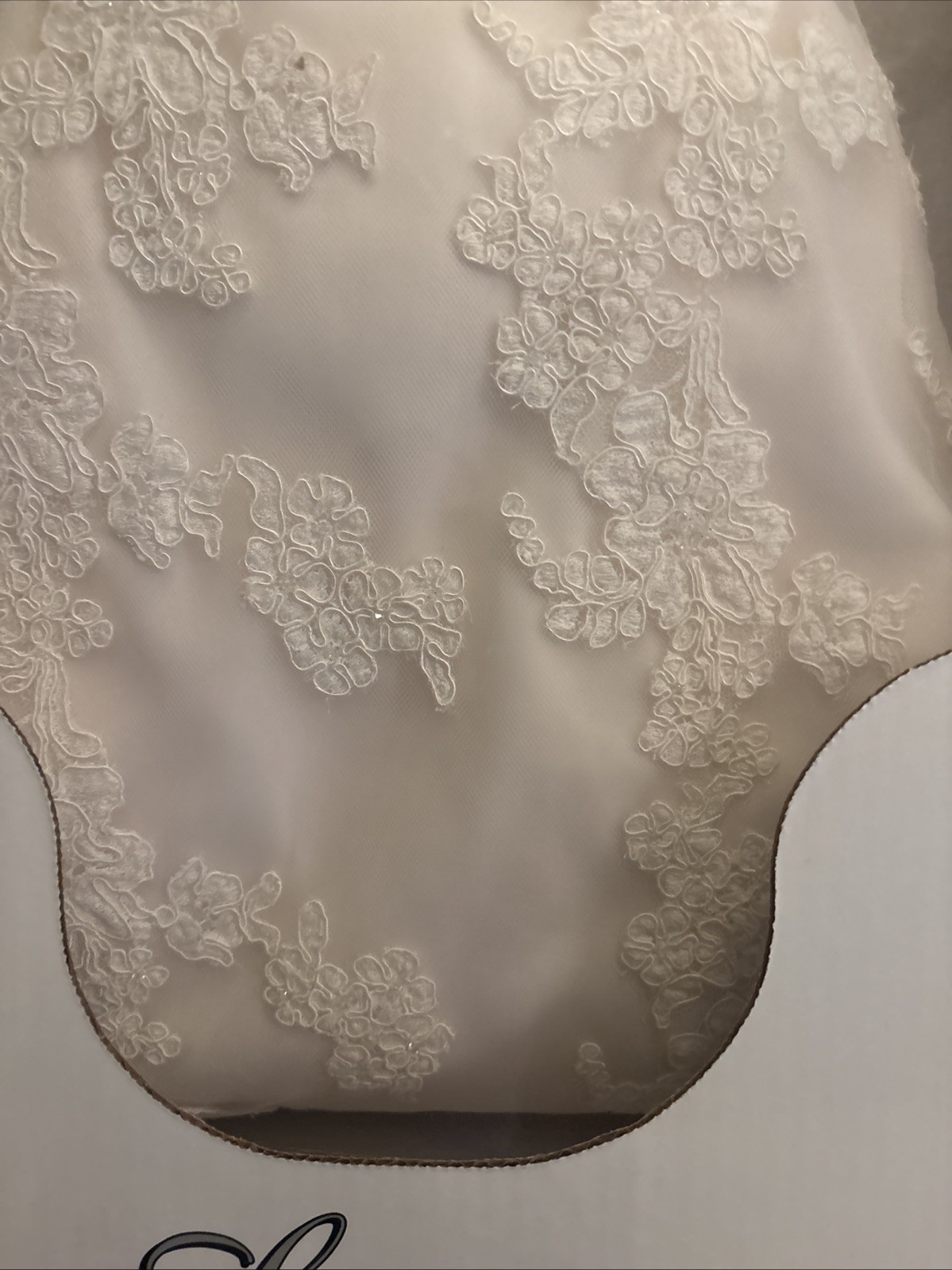 Preserved Petite Ivory Strapless Wedding Gown Sealed