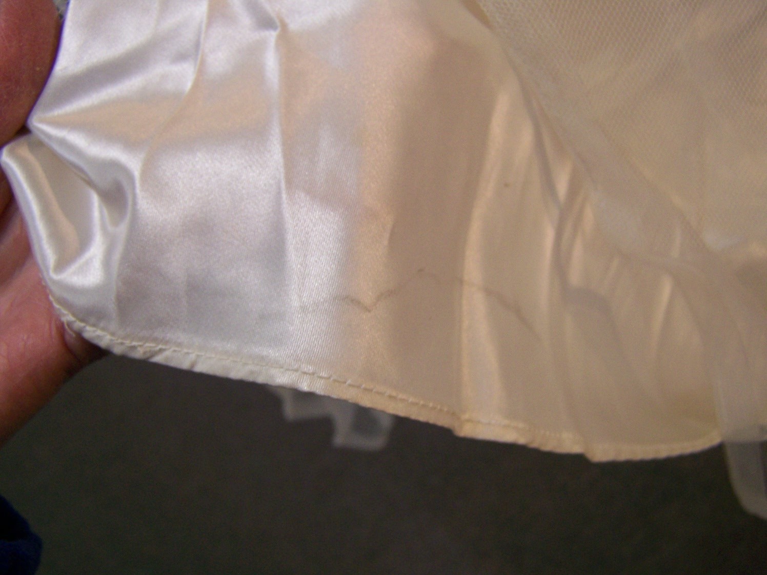 Vintage 1950s Lace Wedding Bridal Gown Dress Peter Pan Collar