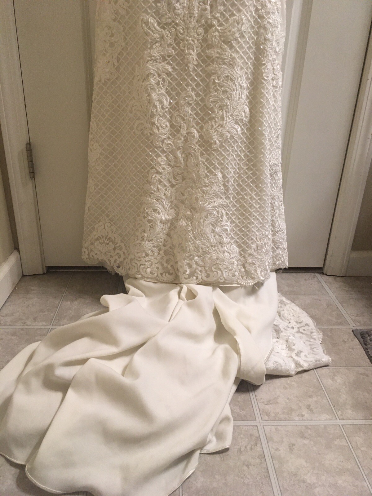 Martina Liana Wedding Dress Size 14 (Style 909, original store price $4,000)