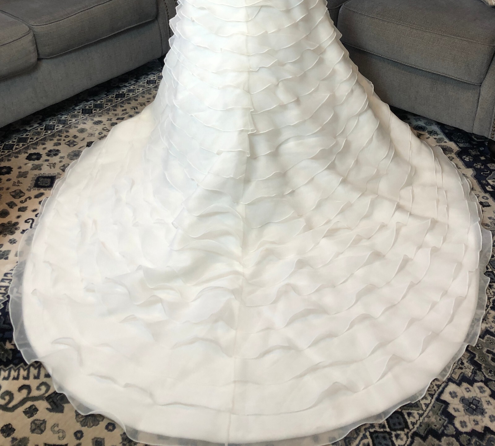 NEW La Sposa Strapless Wedding Gown Sz 10 NWT $1,200 Princess