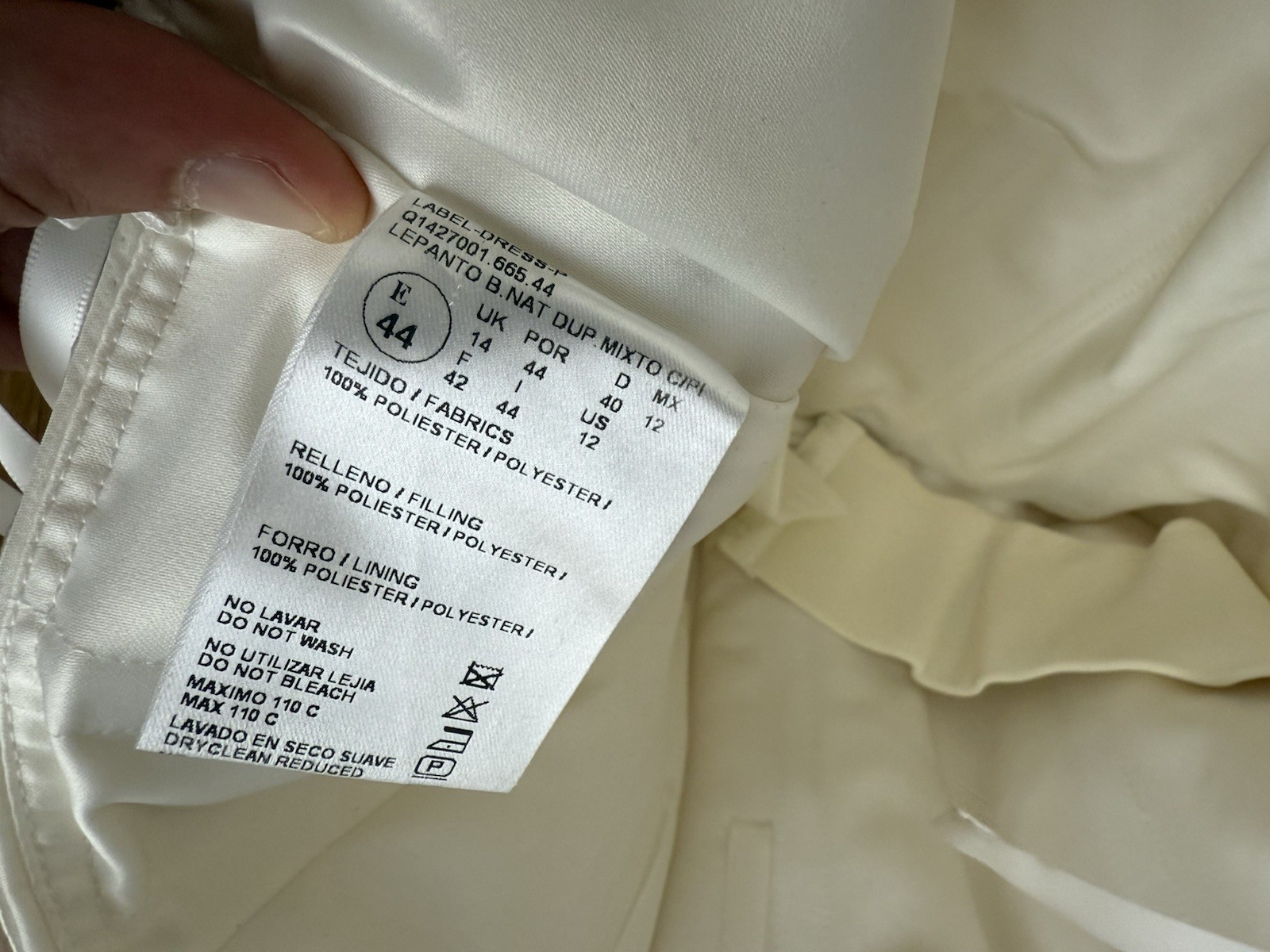 La Sposa Wedding Ivory Dress Size 12