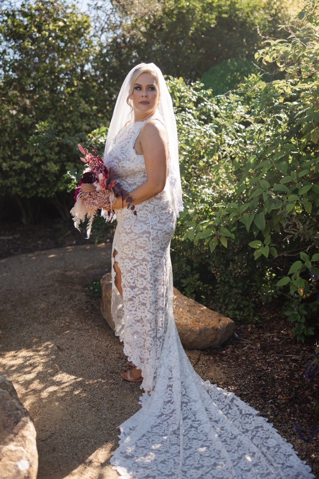 Grace Loves Lace – The Alexandra Dress – Ivory with Chai Lining ( Worn for 1 Hr)