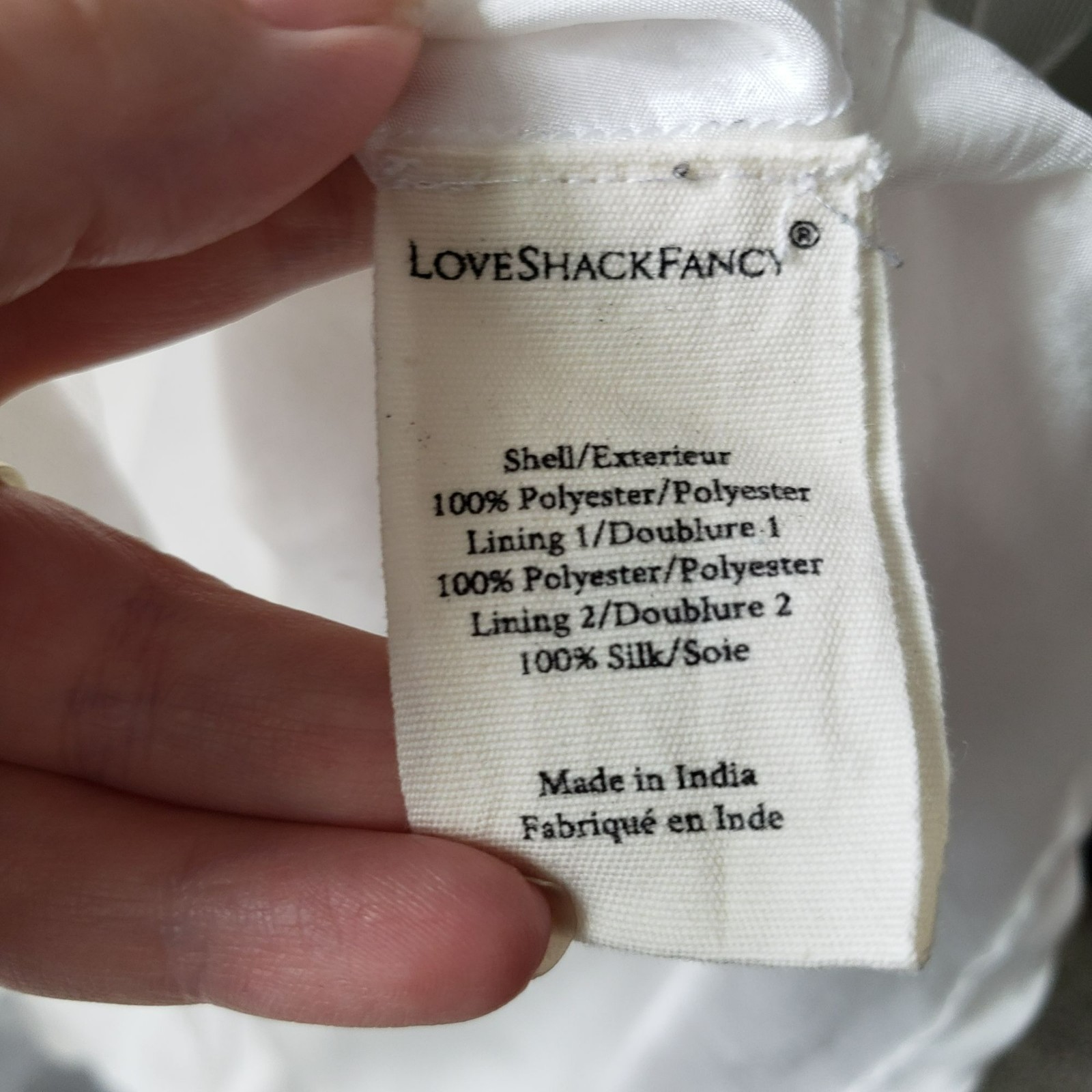 Loveshackfancy Faraway Fancy Noni Dress White Bridal Boho Wedding Dress 6