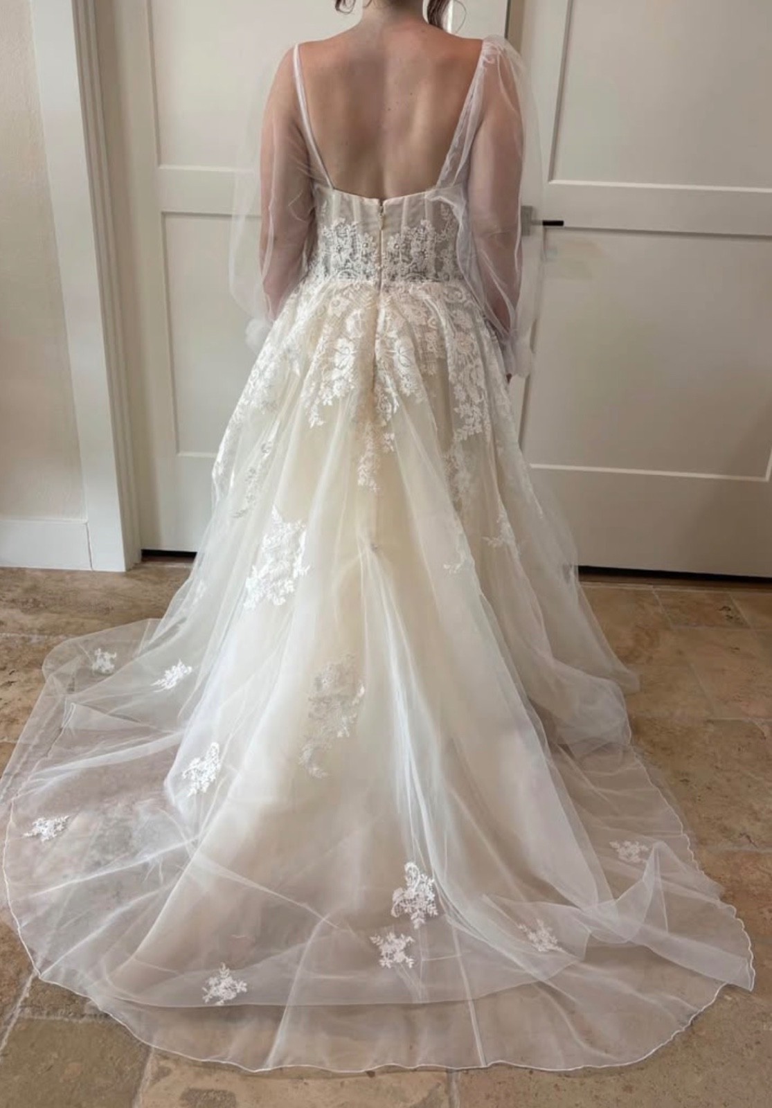 Altered wedding dress size 12 Watters unworn