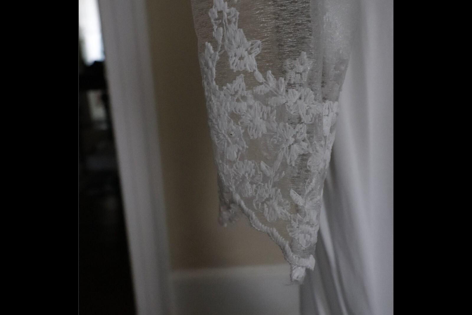 Unbranded See-Through and Lace Wedding Dress – See measurements