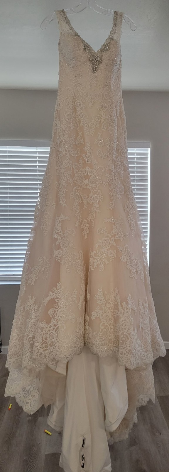 Blush Wedding Dress Petite