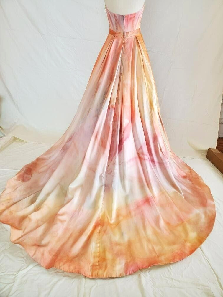 NEW Watters Wedding Dress Gown Bohemian ivory pink blush champange ivory white