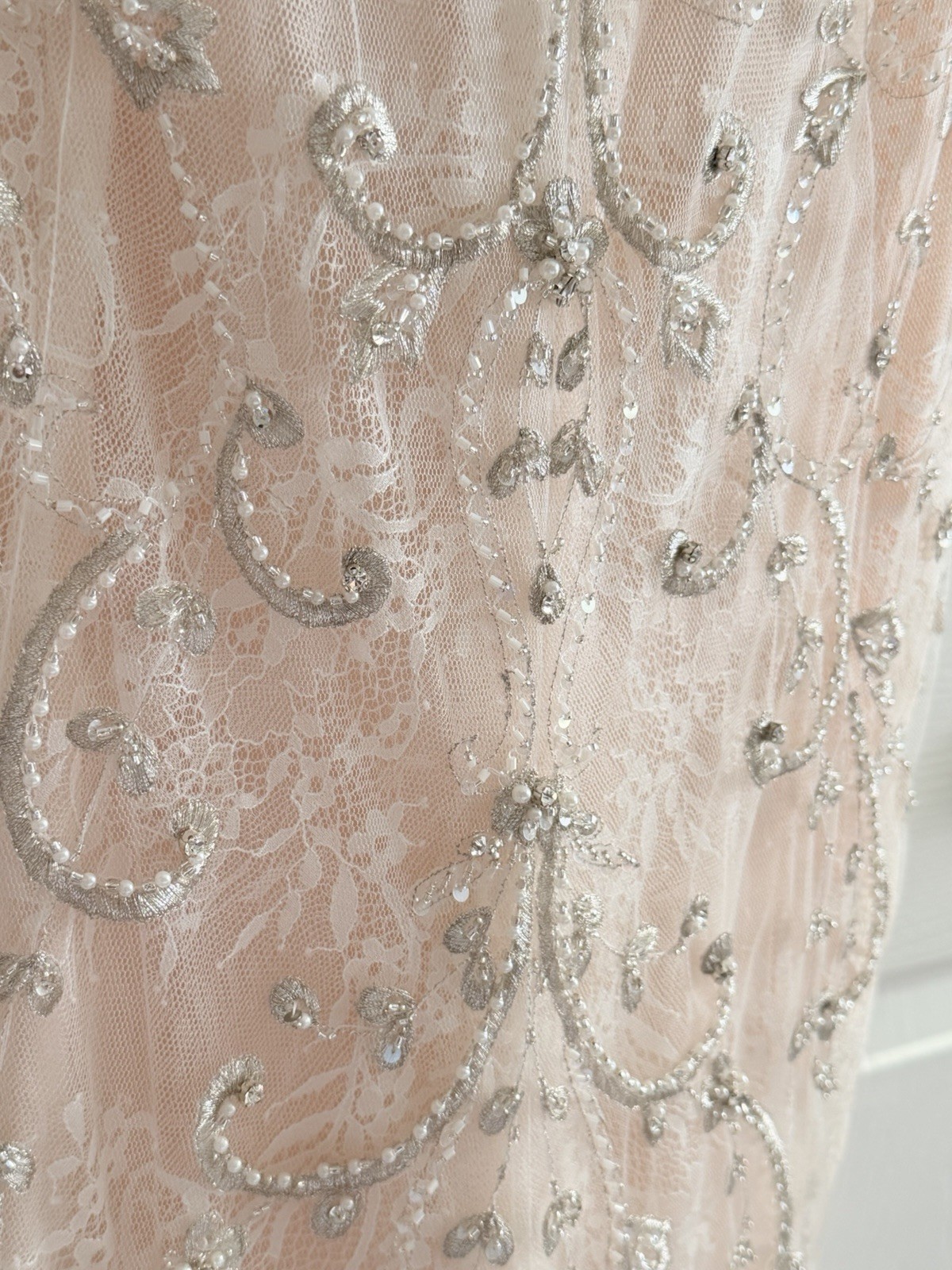 Kitty Chen Designer Wedding Dress Blush Tyra K1885 Size 12