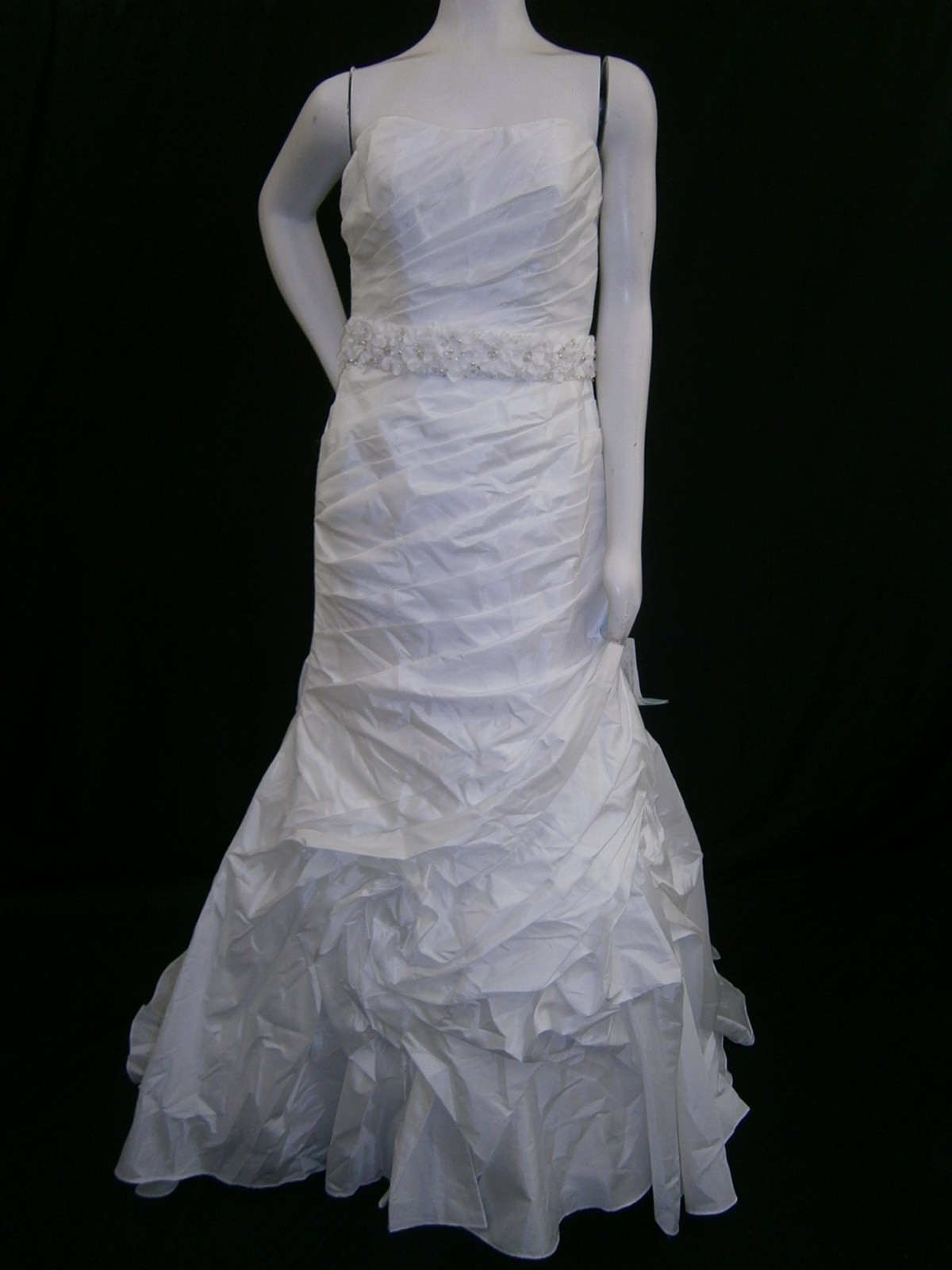 Disney Fairy Tale Alfred Angelo Wedding Dress 10 Rapunzel White Corset NWT