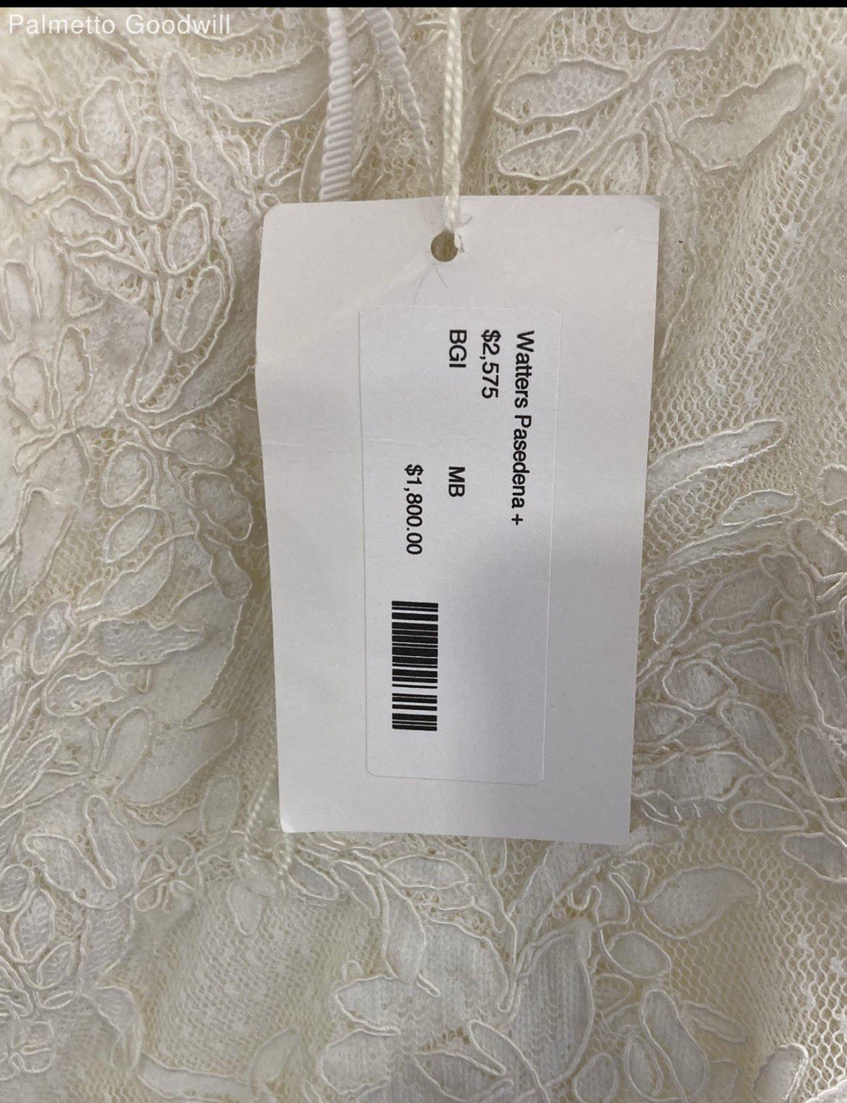 NWT Magnolia Elegant White Lace Wedding Dress Paid $2575.00 But NEW LOW PRICE