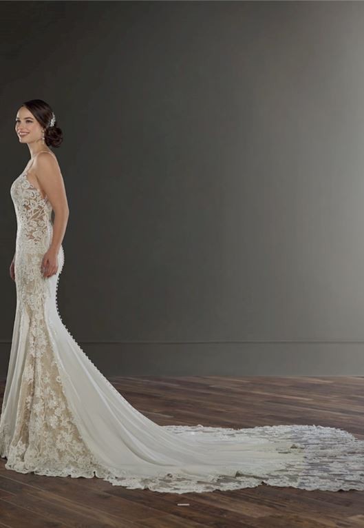 Martina Liana design 1128 wedding dress size 4
