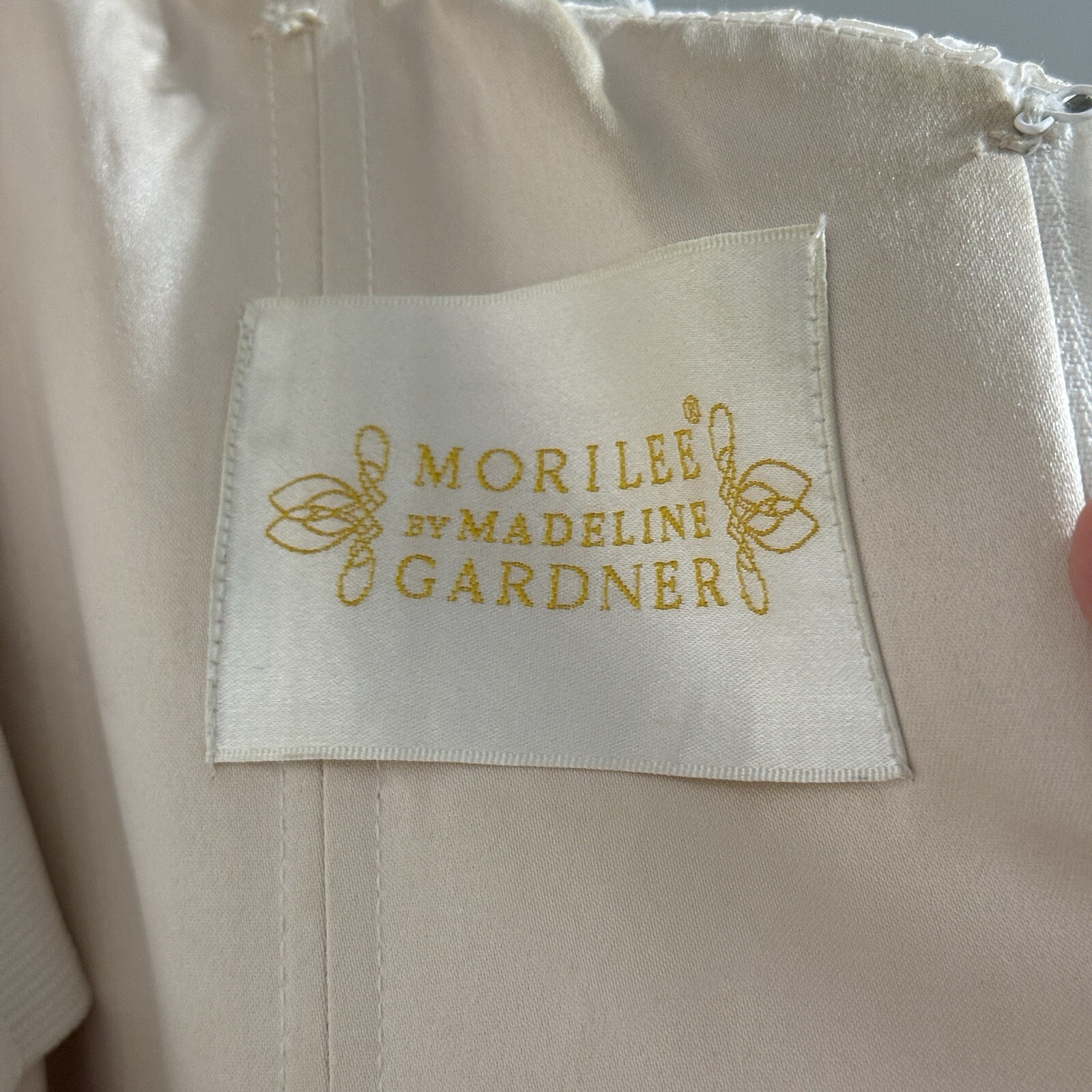 Designer Strapless Wedding Gown, Dress, Morilee By Madeline Gardner, Petite