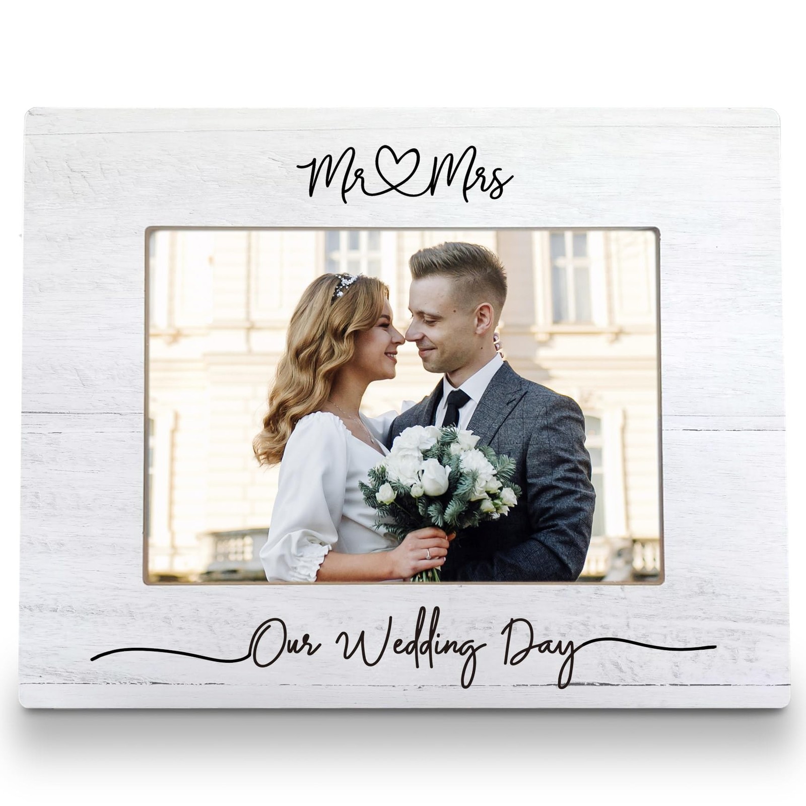 Wedding Engagement Engaged Picture Frame 8×10, Engagement Picture Frame, Mr a…
