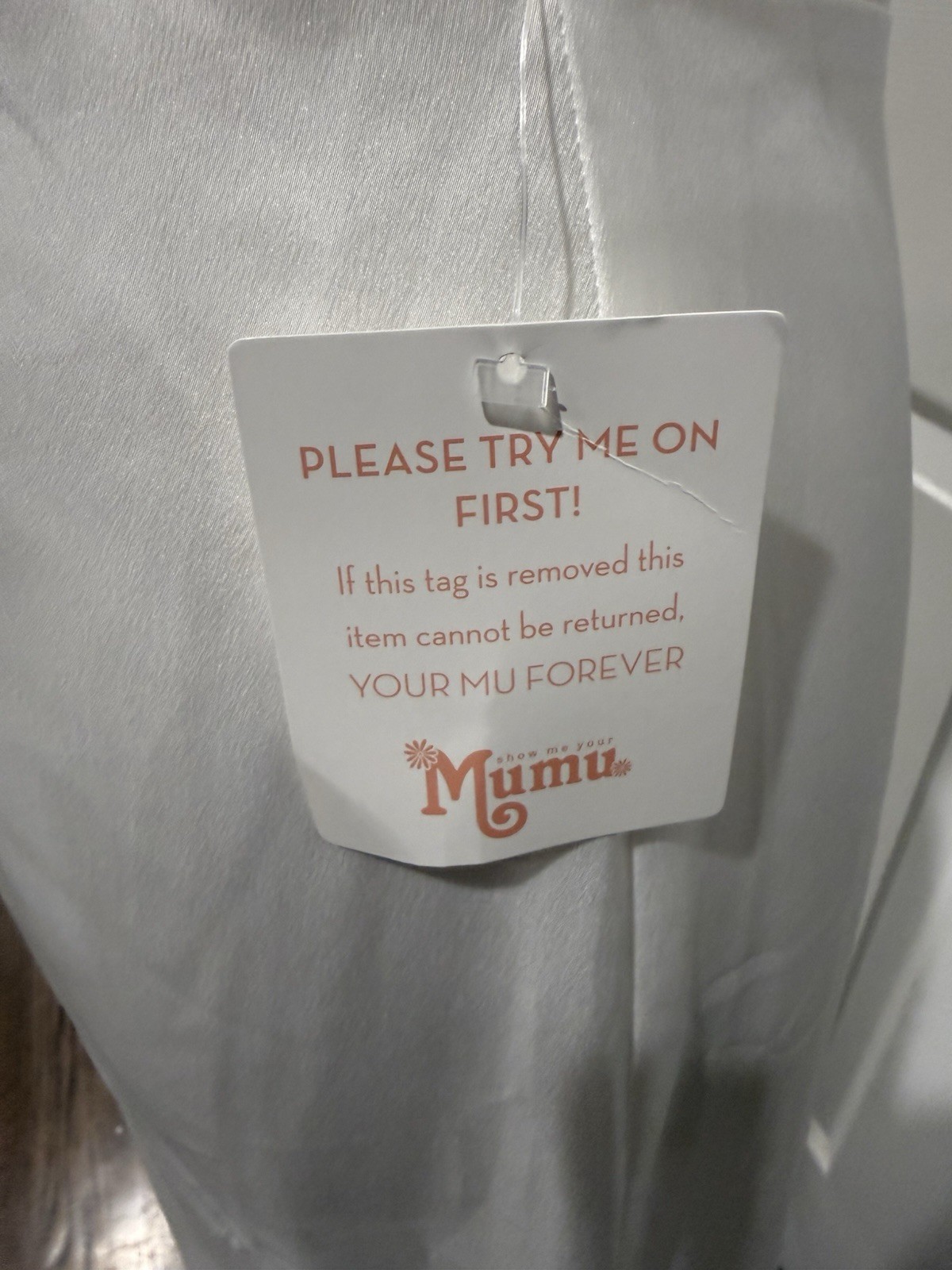 Show Me Your Mumu White Short Sleeve V Neck Sheath Wedding Dress Small