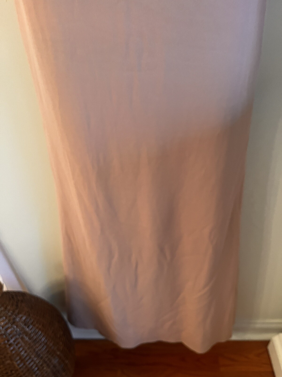 BHLDN Madison Maxi Dress Gown by Katie May Size 10 Pink Nude Grad Dress