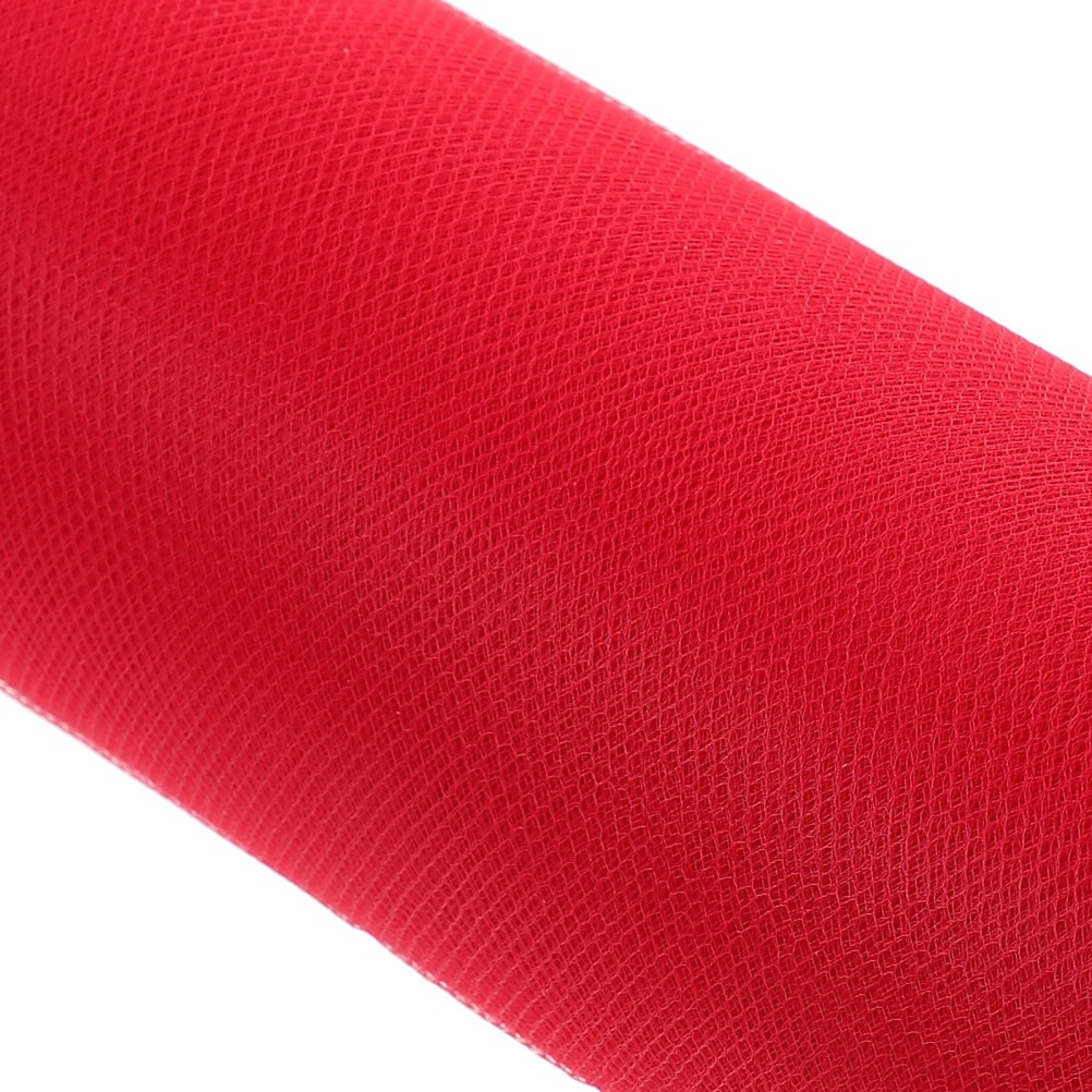 Roll of 22M*15CM Banquet Wedding DIY Tulle Craft Tutu Decoration (Red)