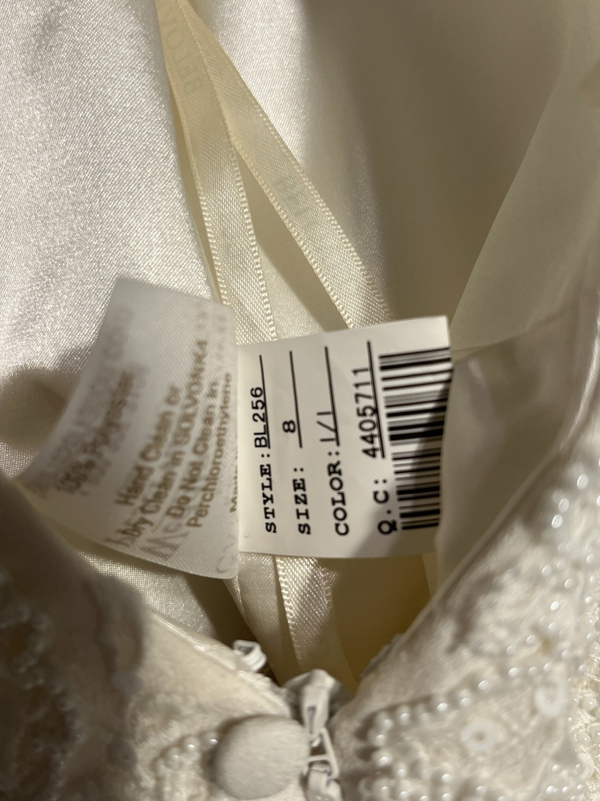 Worn Casablanca Bridal BL256 Brooke Size 8