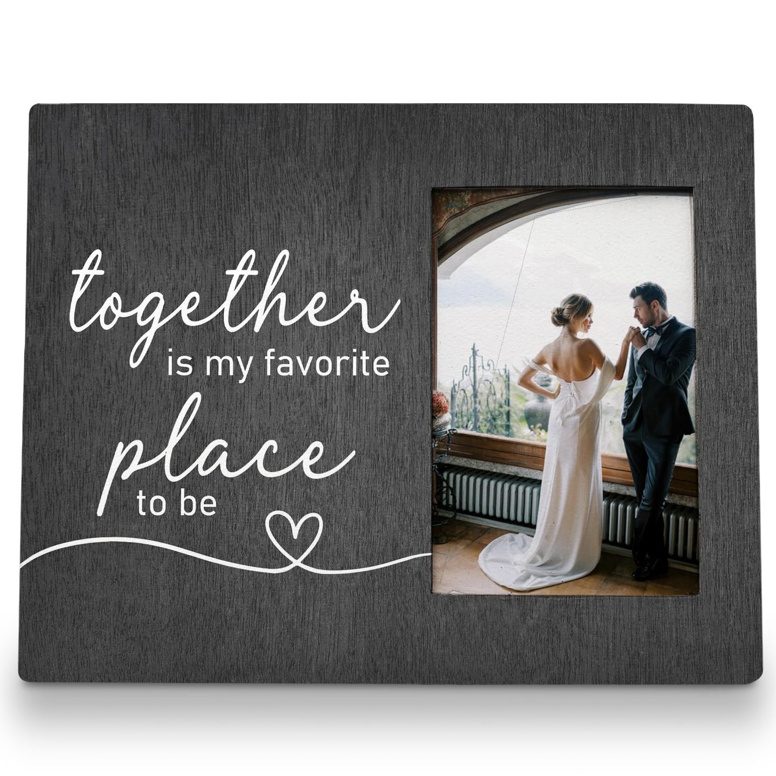 Engagement Picture Frame 8×10, Wedding Picture Frame, Engagement Gifts for Co…