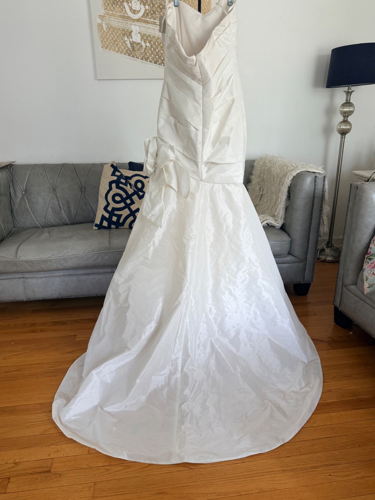 NWT Nouvelle Amsale R101T Ivory Wedding Gown | Size 10 | Retail $2,600