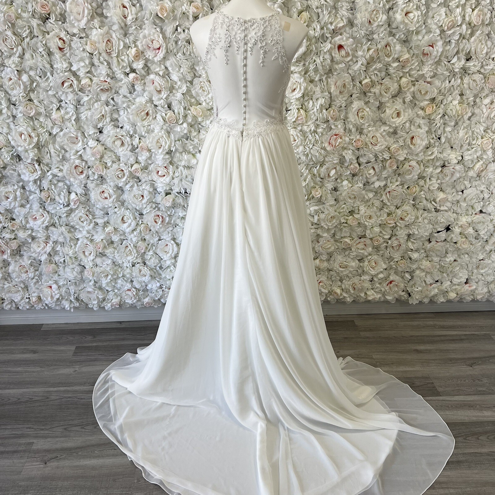 Beach Wedding Dress Size 8