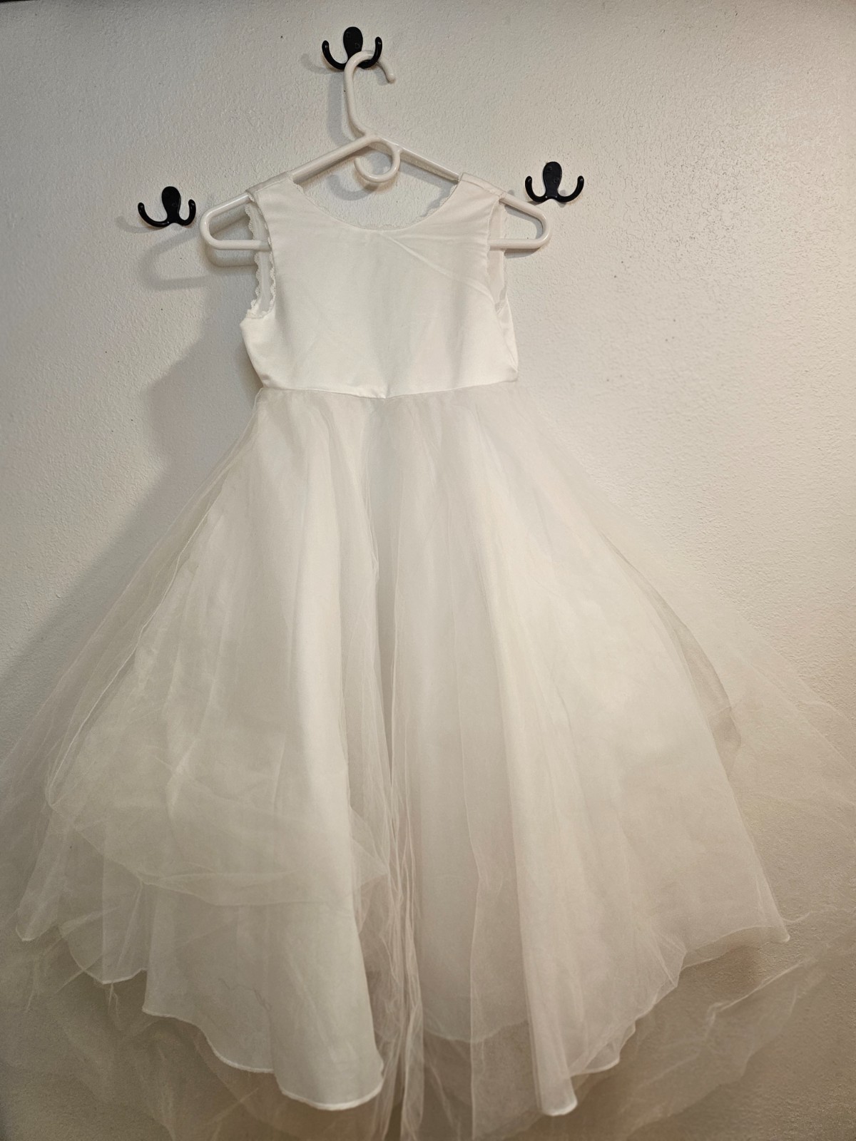 Flower GlRL dresses for wedding With Tulle Skirt Size 10 UNBRANDED
