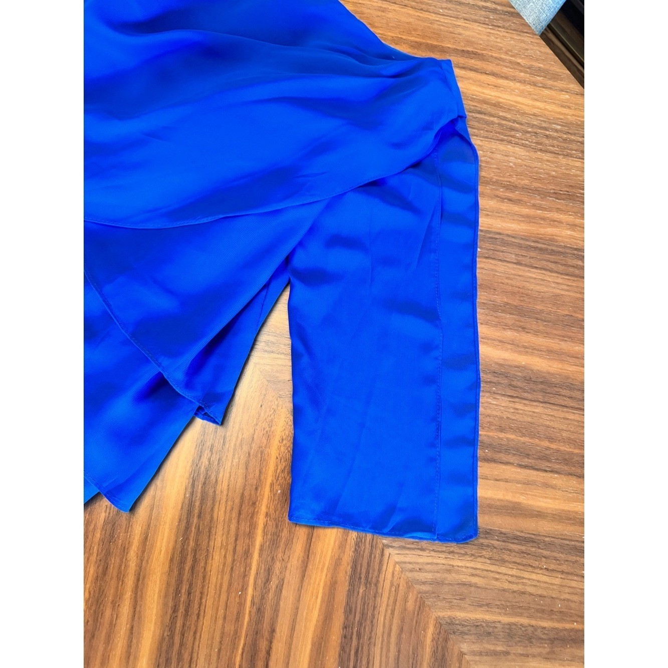 Bridess Royal Blue Chiffon Formal Gown UK18 US14 Wedding Guest NWT