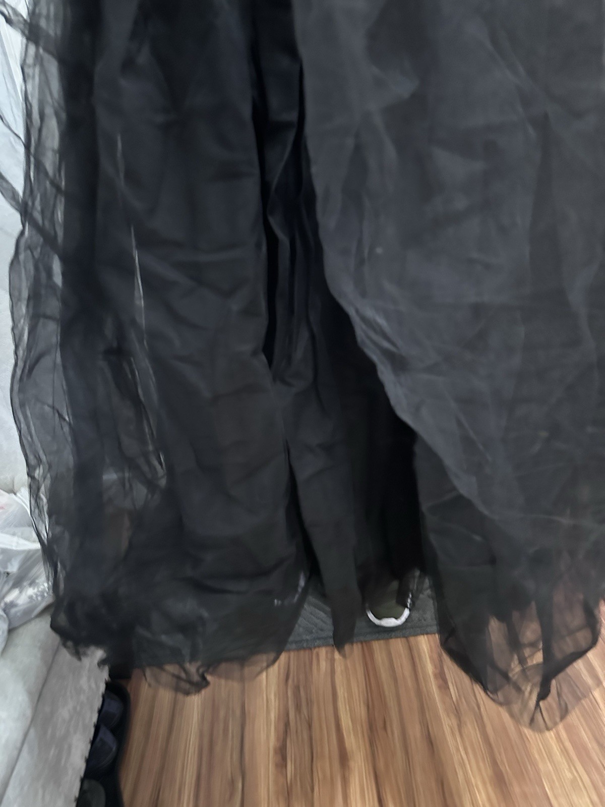 KissProm Women’s Wedding Dress – Black NWT custom size.
