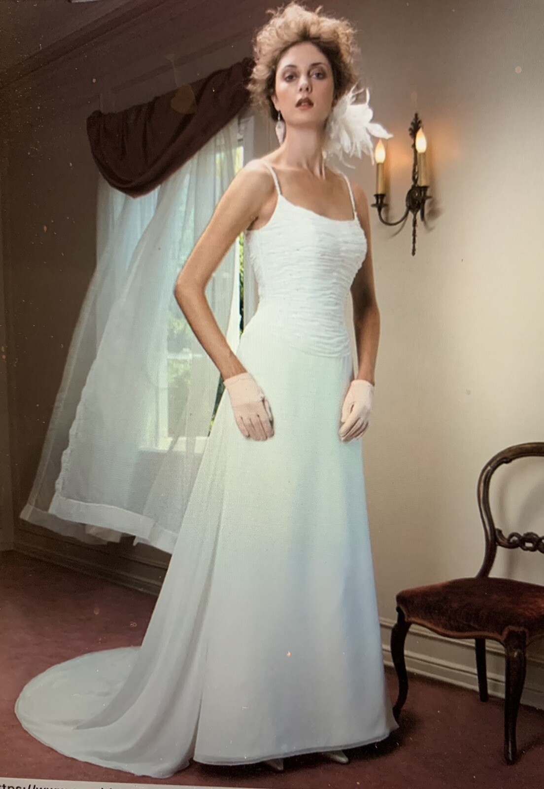 Casablanca Bridal Wedding Gown Dress 1775 sz 12