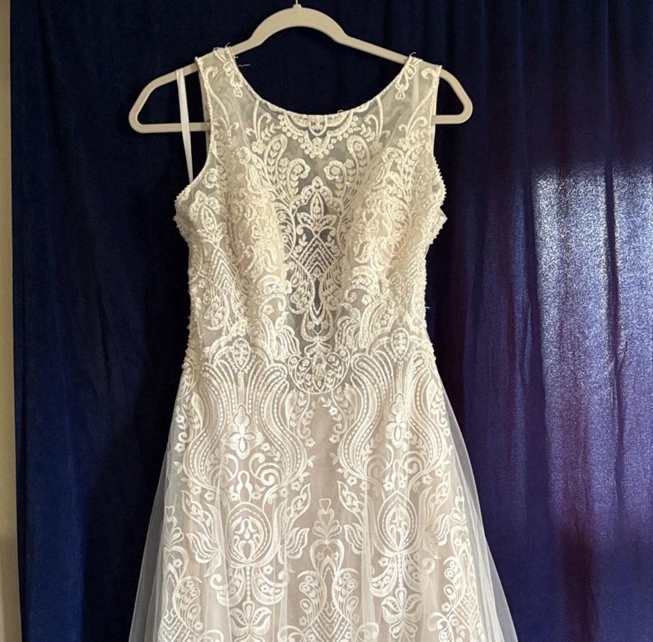 wedding dress size 14 ivory