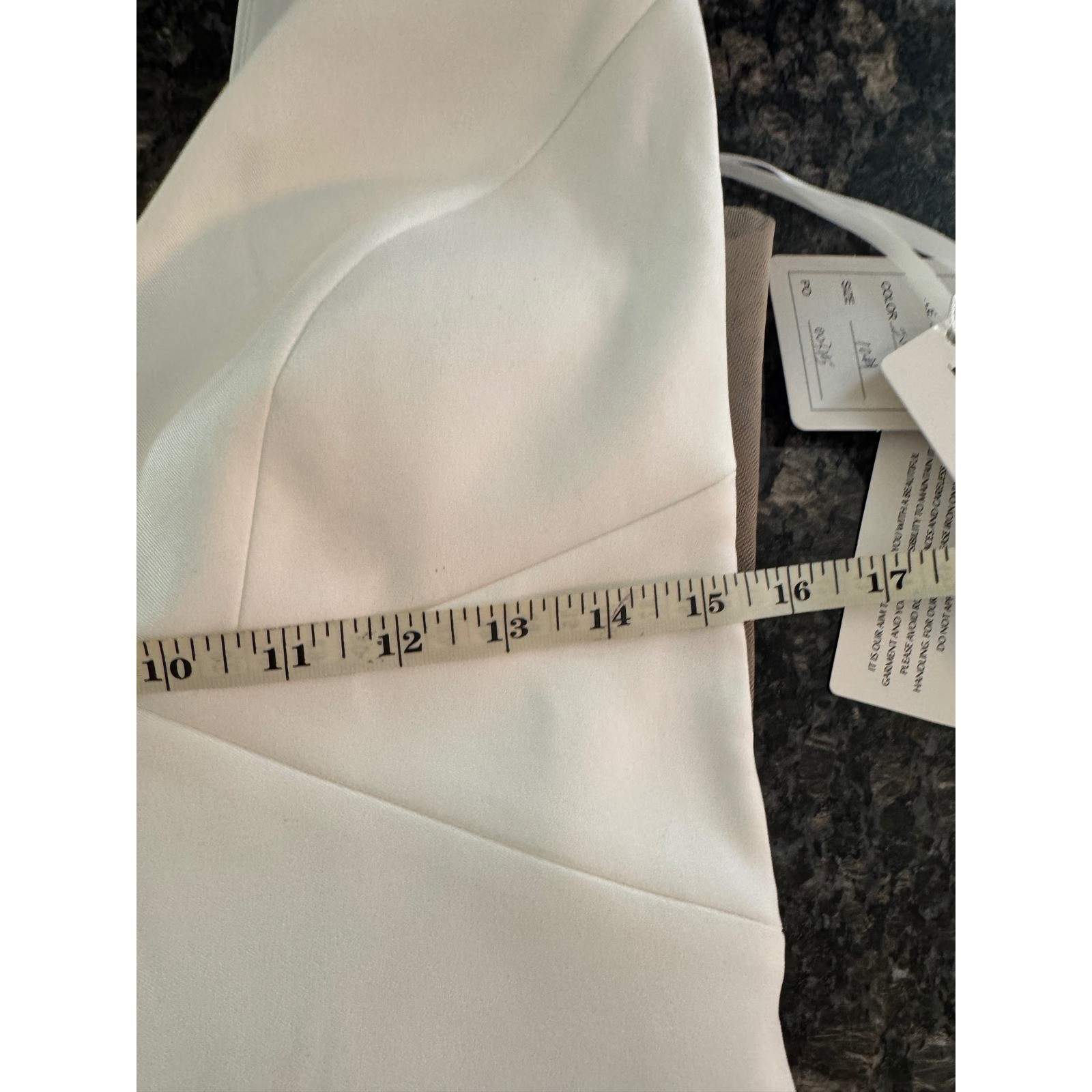 Kelly Faetanini Ivory Mermaid Wedding Dress Low Back Buttons 17-290-M Size 10