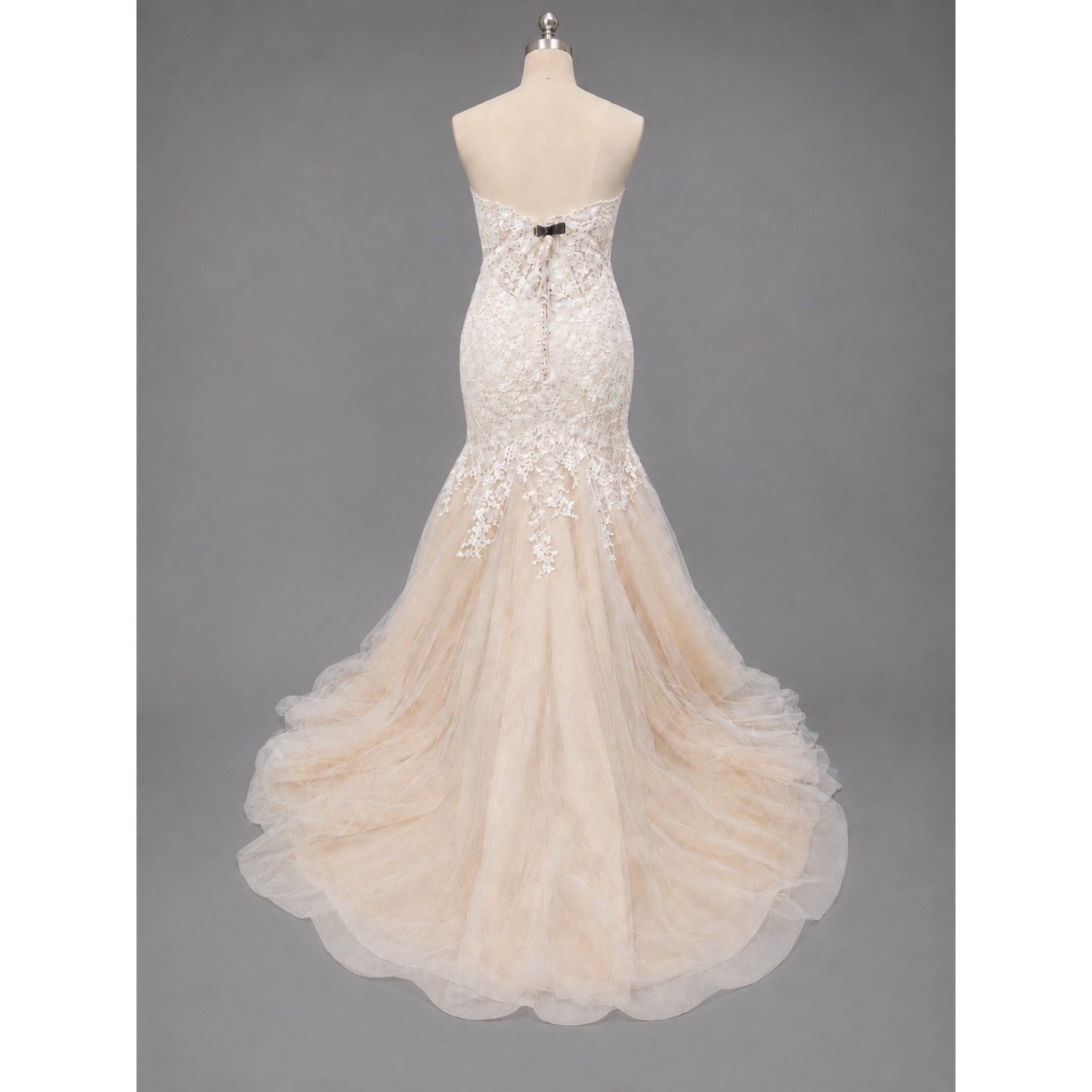 Morilee Madeline Gardner Lace Mermaid Wedding Dress Ivory/Champagne/ Blush 18