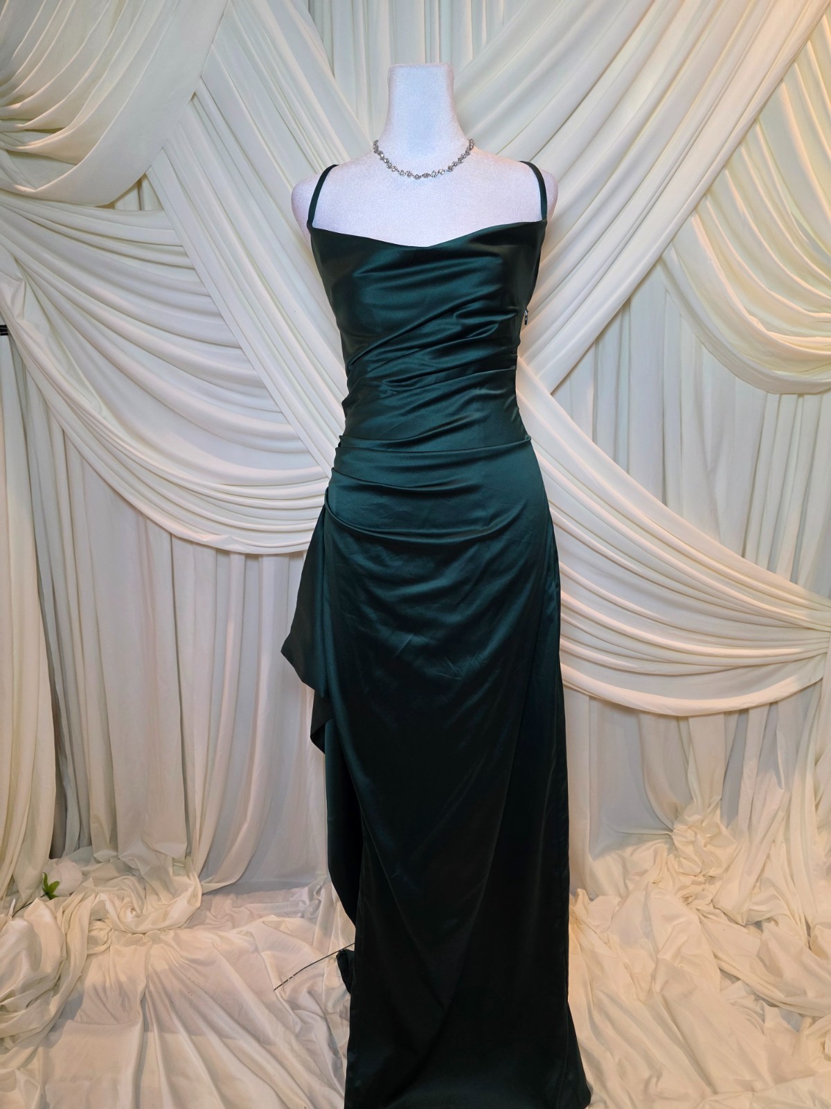 Vestido babyboo Vestido largo Helen – Esmeralda NWT $150 SMALL