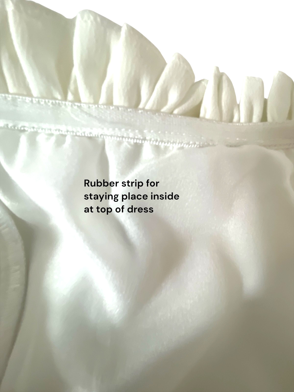 PrettyLittleThing White Ruffle Trim Midi Dress NWT Size 4 Romantic Slit Bodycon