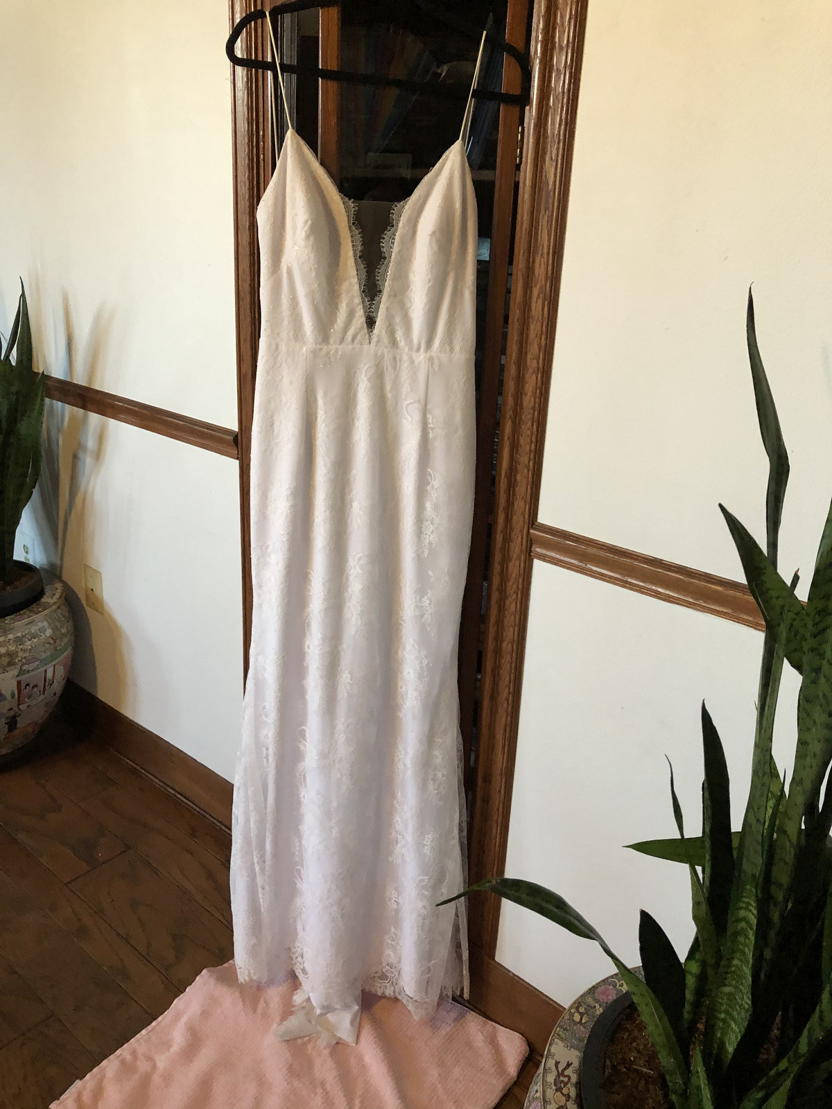 Katie may noel jean oh baby lace bridal gown Sz 14 NWT