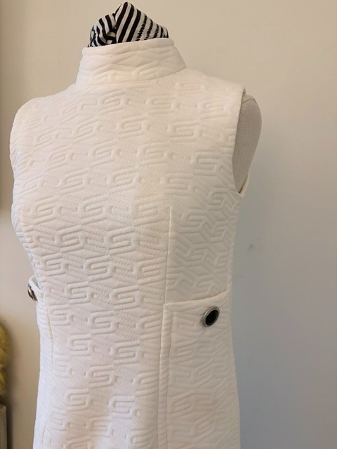 RARE Old Money Classy Cottagecore Casual Dress. Light Academia Geometric Dress.