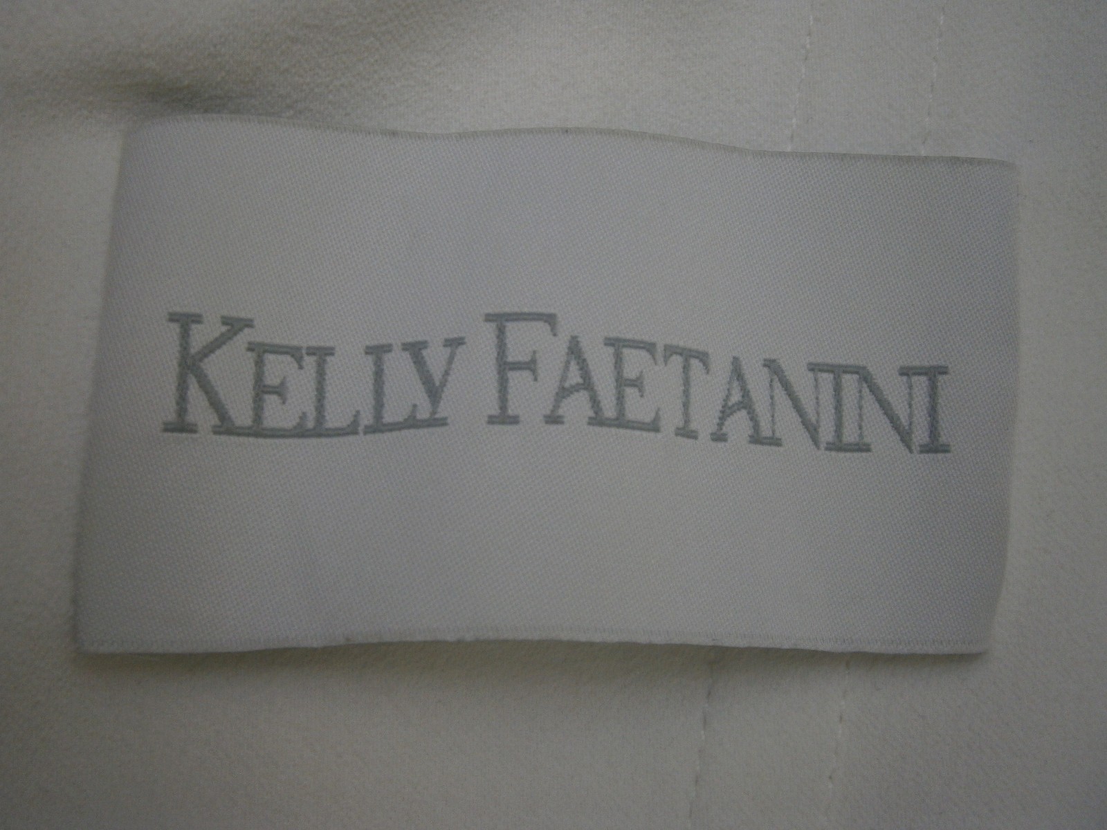 Kelly Faetanini Sutton Wedding Dress 12 Fit & Flare All White Crepe Tulle $5,000