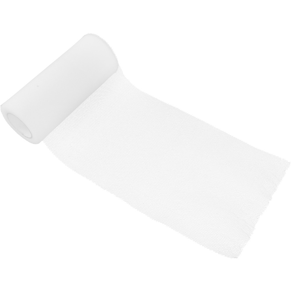 Roll of 22M*15CM Banquet Wedding Tulle Craft Tutu Decoration (White)