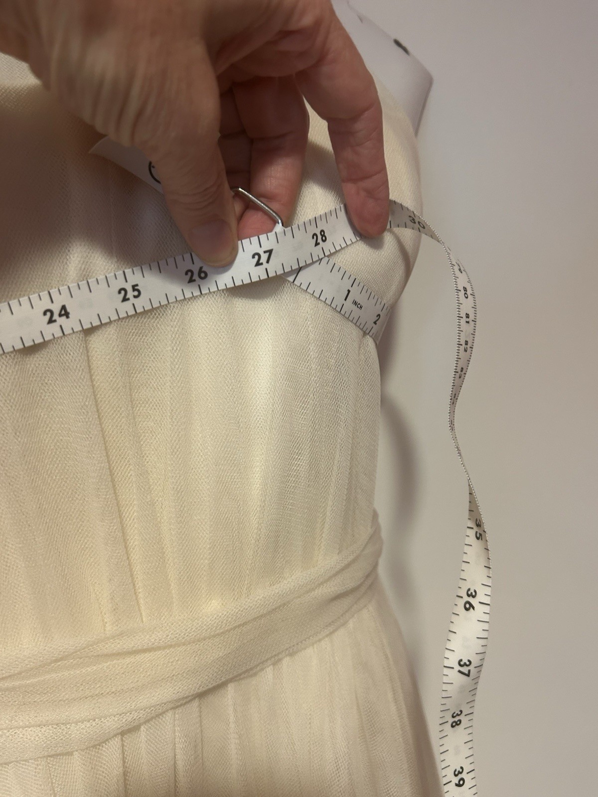 Wedding dress Amsale For Kleinfeld Manhatten Size 8 Tulle