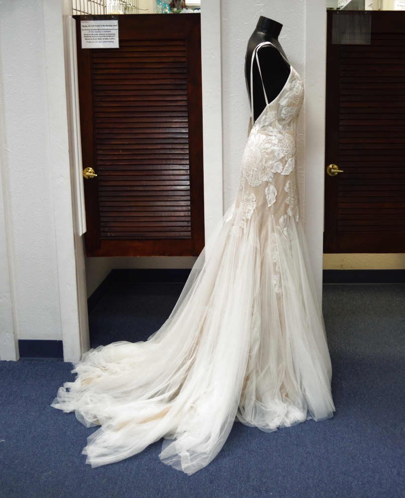 WILLOWBY BY WATTERS HOLDEN 5600R BRIDAL GOWN WEDDING DRESS IVORY MULT SIZES