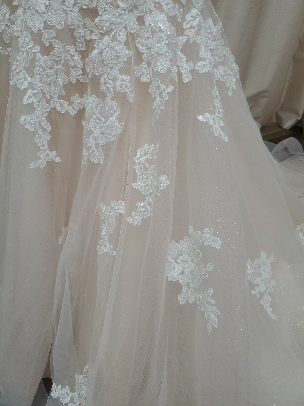 Blu Morilee Bridal 5571 Meryl Wedding Dress Mermaid Fitted Illusion Keyhole Lace