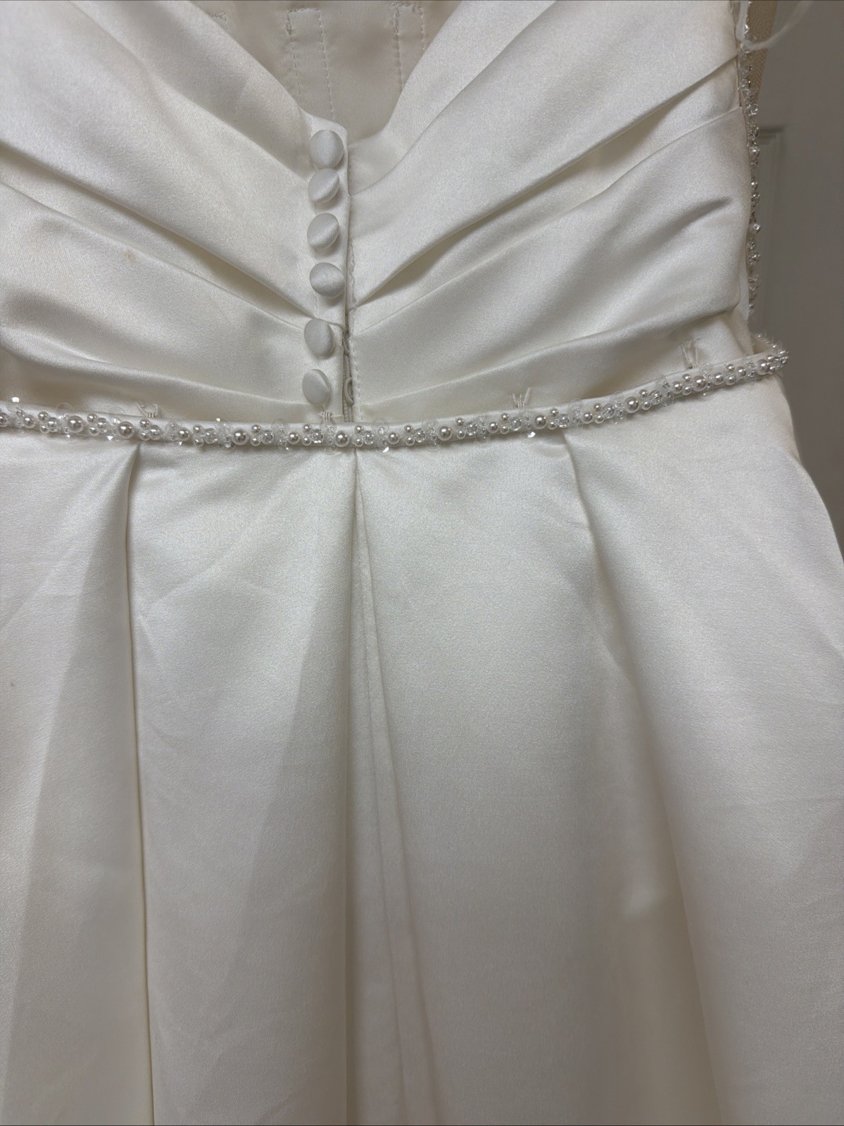 Wedding Dress Morilee 2 In 1 Size 10 With Detachable Skirt