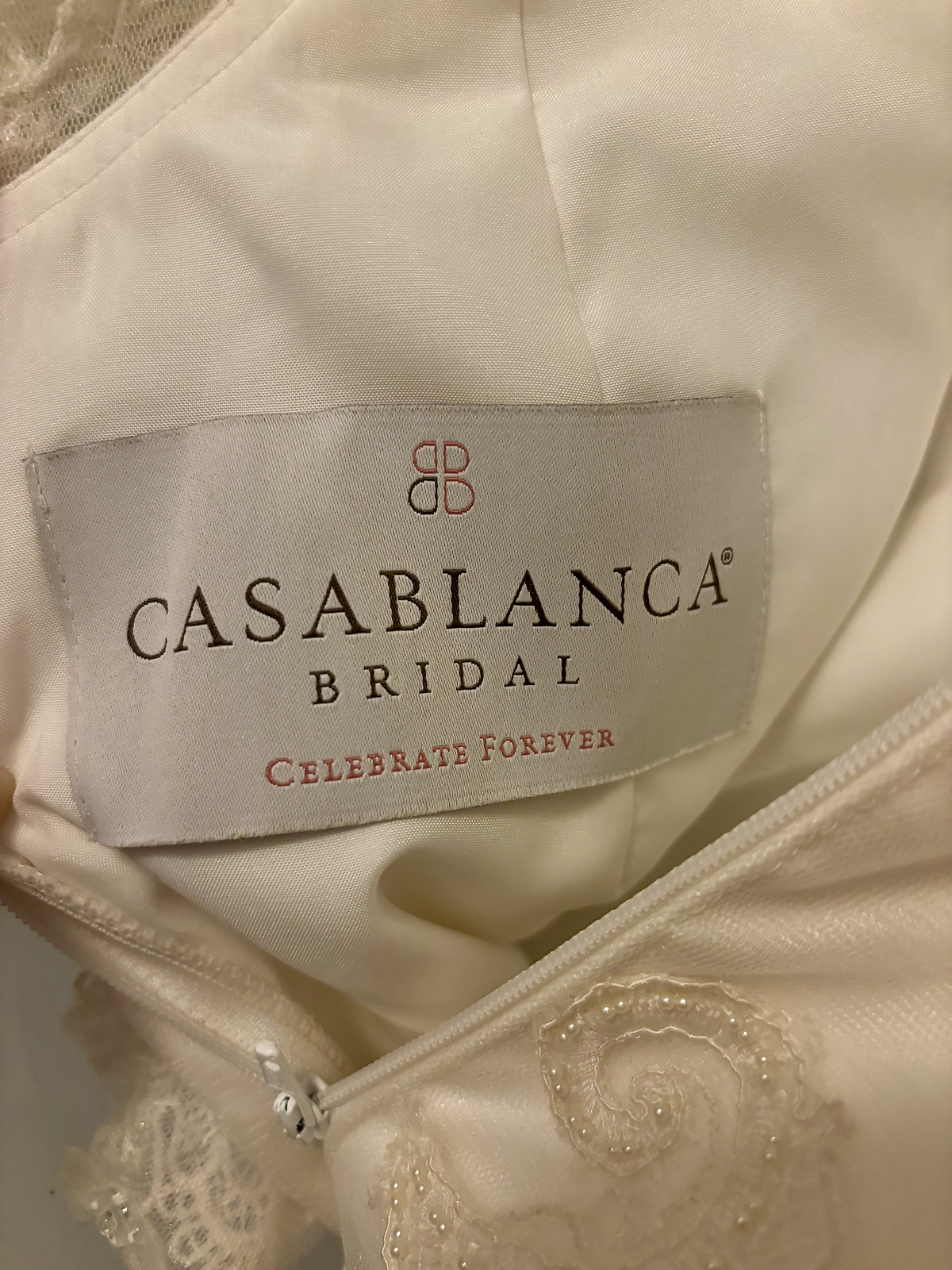 Casablanca Bridal Style 2004 Wedding Dress Size 12